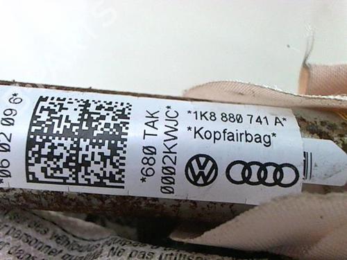 Left curtain airbag VW SCIROCCO III (137, 138) 1.4 TSI | BP20455745C11 