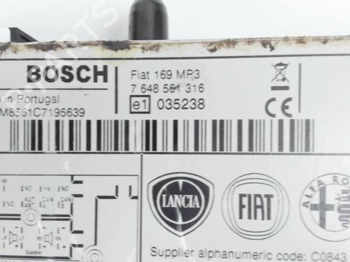 Radio FIAT PANDA (169_) 1.2 LPG (169CXF1A) | BP31654078E6 - Image 6