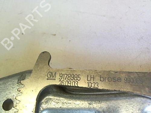 Front left window mechanism OPEL VECTRA C GTS (Z02) 2.2 DTI 16V (F68) | BP20407949C22 