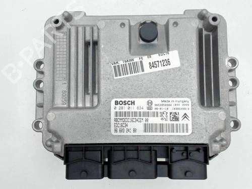 Engine control unit (ECU) PEUGEOT 307 (3A/C) 1.6 HDi | BP32396704M57 - Image 4