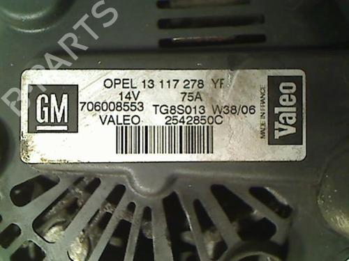 Alternator OPEL AGILA (A) (H00) 1.0 (F68) | BP20430933M7 