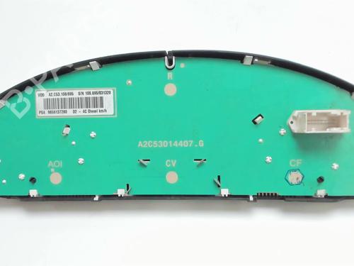Instrument cluster PEUGEOT 407 (6D_) 1.6 HDi 110 (6D9HZC, 6D9HYC) | BP20460306C47 