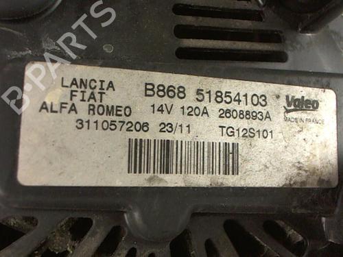 Alternator FIAT GRANDE PUNTO (199_) 1.3 D Multijet | BP20443865M7 