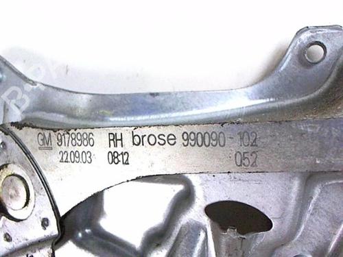 Front right window mechanism OPEL VECTRA C GTS (Z02) 2.2 DTI 16V (F68) | BP20476883C23 