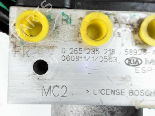 Used ABS pump ABS pump KIA CARNIVAL / GRAND CARNIVAL III (VQ) 2.9 CRDi (185 hp) 34355471 34355471