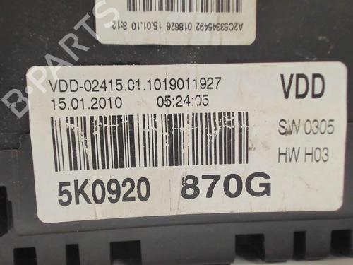 Instrument cluster VW GOLF VI (5K1)  | BP33439177C47  - Image 6