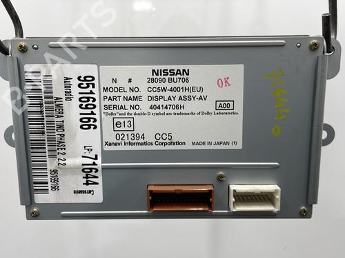 Radio NISSAN ALMERA TINO (V10) 2.2 dCi | BP20928897E6 