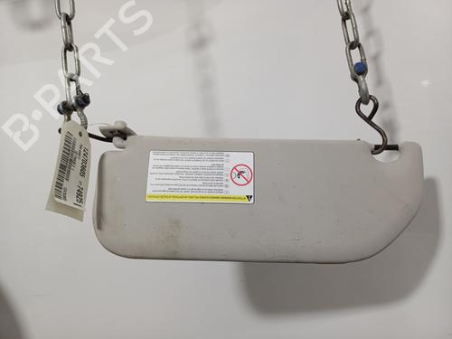 Used Right sun visor Right sun visor PEUGEOT 107 (PM_, PN_) 1.0 (68 hp) 34497407 34497407