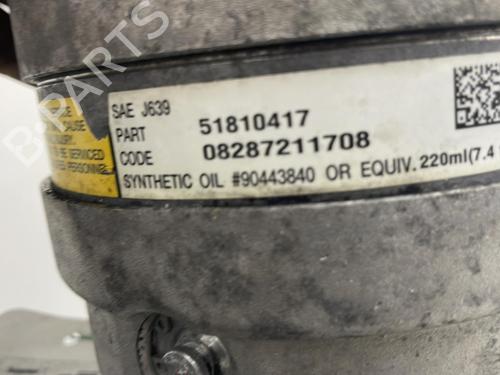 AC compressor FIAT CROMA (194_) 1.9 D Multijet (194AXC1B, 194AXC12) | BP20610018M34 