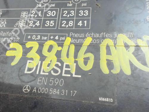 Fuel flap MERCEDES-BENZ C-CLASS (W203) C 200 CDI (203.007) | BP20417271C131 