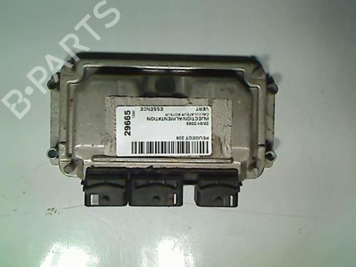 Used Engine control unit (ECU) PEUGEOT 206 CC (2D) 1.6 16V (2DNFUF, 2DNFUR) (109 hp) 20458249