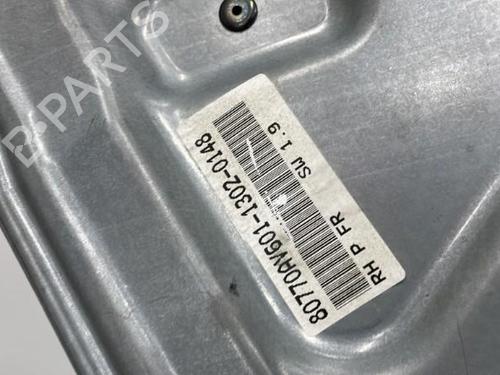 Used Front right window mechanism Front right window mechanism NISSAN PRIMERA Hatchback (P12) 2.2 Di (126 hp) 20395215 20395215