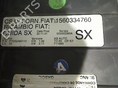 Climate control ALFA ROMEO 156 Sportwagon (932_) 2.4 JTD (932.BXC00) | BP20408786I5 