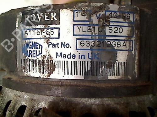 Alternator ROVER 200 II Hatchback (RF) 214 Si | BP20432765M7 