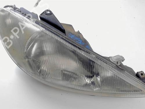 Right headlight PEUGEOT 206 Hatchback (2A/C) 1.9 D | BP20465310C29 
