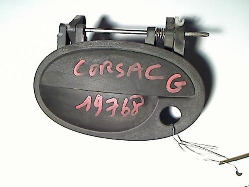 Used Front left exterior door handle OPEL CORSA C (X01) 1.4 (F08, F68) (90 hp) 20432714