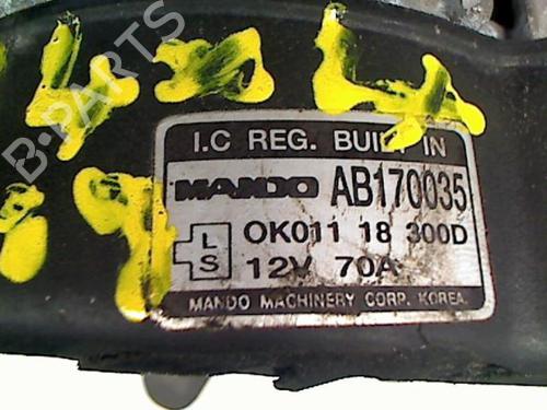 Alternator KIA SPORTAGE SUV (K00) 2.0 4WD | BP20456239M7 