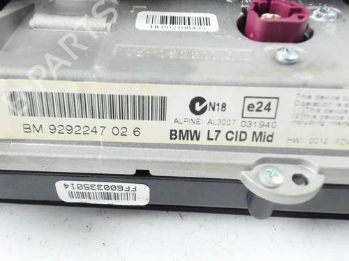 Display für Display BMW 3 Touring (F31) 320 d (184 hp) 36757464 36757464