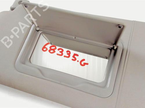 Used Left sun visor Left sun visor MERCEDES-BENZ A-CLASS (W168) A 170 CDI (168.009, 168.109) (95 hp) 20424570 20424570