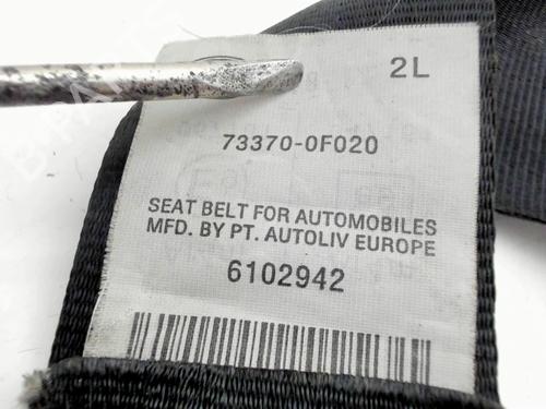 Used Rear left seatbelt Rear left seatbelt TOYOTA VERSO (_R2_) 2.0 D-4D (AUR20_, AUR20R) (126 hp) 40461800 40461800