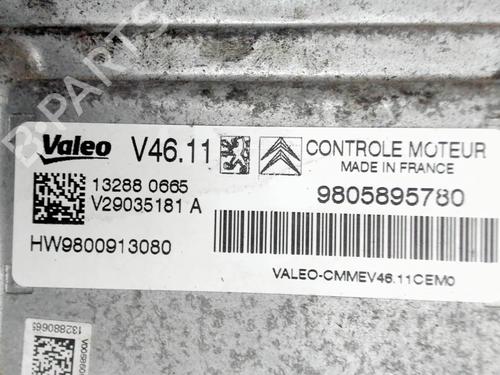 Engine control unit (ECU) CITROËN C3 II (SC_) 1.2 VTi 82 | BP28361986M57 