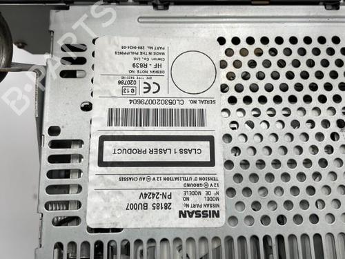 Used Radio NISSAN ALMERA TINO (V10) 2.2 dCi (115 hp) 20395978