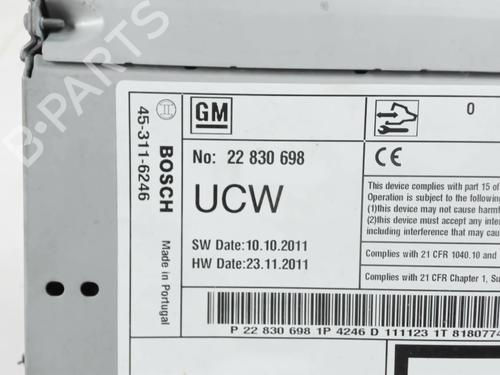 Radio OPEL MERIVA B MPV (S10) 1.7 CDTI (75) | BP27804579E6  - Image 5