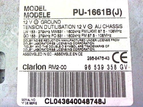 Radio PEUGEOT 607 (9D, 9U) 2.2 HDi | BP20399451E6 