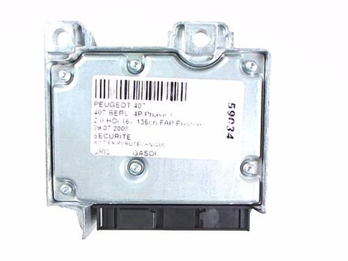ECU airbags PEUGEOT 407 (6D_) 2.0 HDi 135 (6DRHRH, 6DRHRE, 6DRHRG, 6DRHRJ) | BP20455036M53 