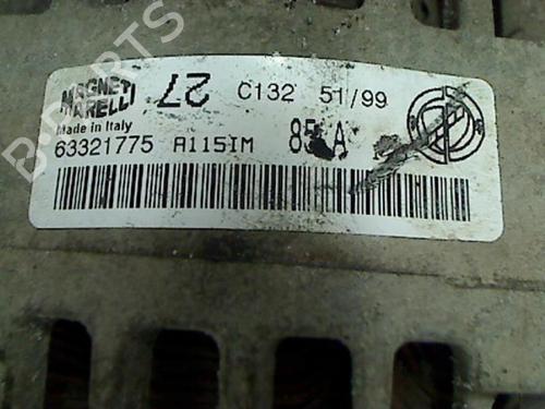 Alternator FIAT PUNTO (188_) 1.2 16V 80 (188.233, .235, .253, .255, .333, .353, .639,... | BP20413032M7 
