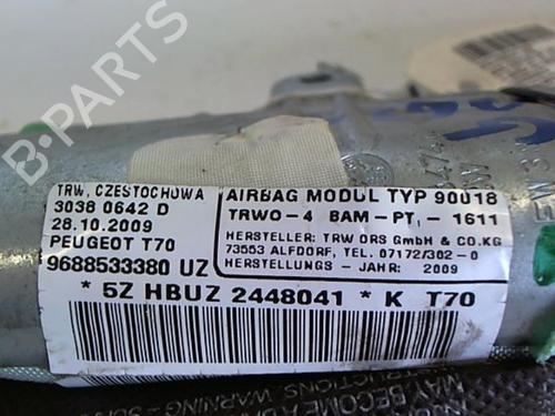 Left curtain airbag PEUGEOT 308 I (4A_, 4C_) 1.6 HDi | BP20408174C11