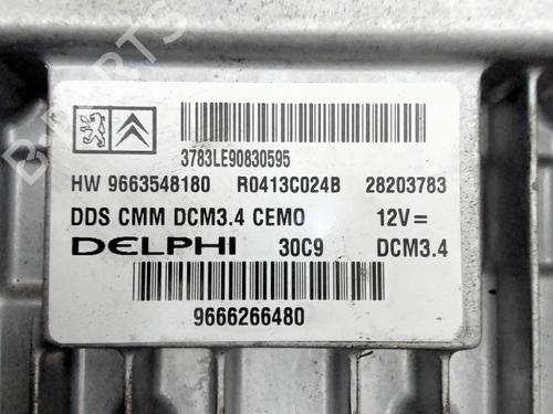Engine control unit (ECU) PEUGEOT 308 I (4A_, 4C_) 2.0 HDi | BP29374962M57 
