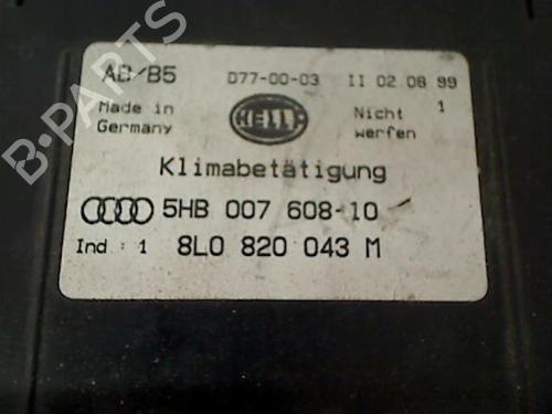 Climate control AUDI A3 (8L1) 1.8 T quattro | BP20435172I5 