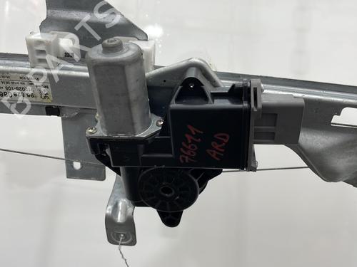 Rear right window mechanism PEUGEOT 3008 I MPV (0U_) 1.6 HDi | BP29256923C25 