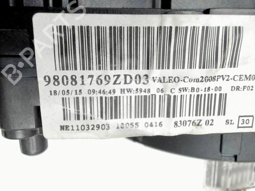 Steering column stalk PEUGEOT 2008 I (CU_) 1.2 THP 110 / PureTech 110 | BP28361779I23 