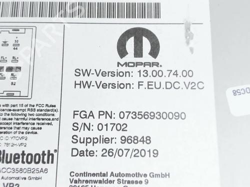 Radio PEUGEOT BOXER Van 2.2 BlueHDi 120 | BP38024091E6 - Image 4