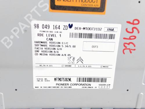 Radio PEUGEOT 208 I (CA_, CC_) 1.0 VTi | BP20445345E6 