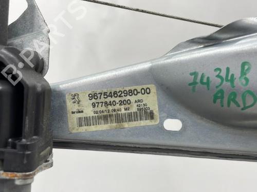Rear right window mechanism PEUGEOT 308 I (4A_, 4C_) 1.6 HDi | BP20417875C25 