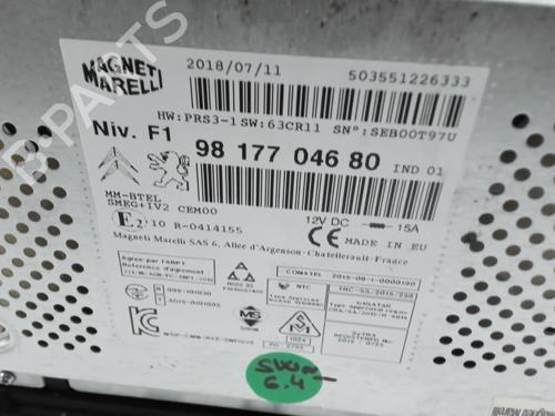 Radio PEUGEOT PARTNER Box Body/MPV 1.6 BlueHDi 100 | BP32275778E6