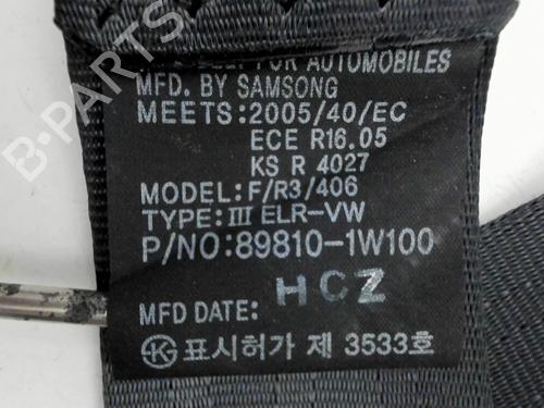 Rear left seatbelt KIA RIO III (UB) 1.25 CVVT | BP38787760I29 - Image 7