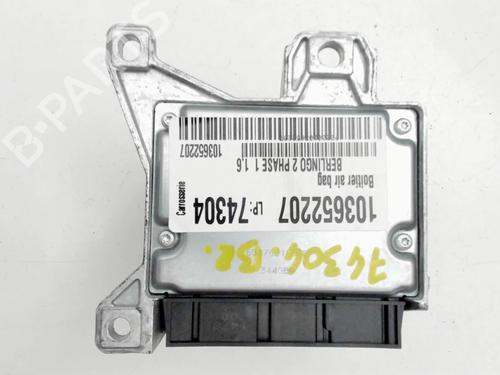 Kollisjonspute styreenhet CITROËN BERLINGO Box Body/MPV (B9) 1.6 HDi 90 16V | BP25009056M53 
