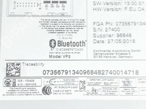 Radio FIAT 500 (312_) 1.2 (312AXA1A) | BP38023951E6 - Image 4