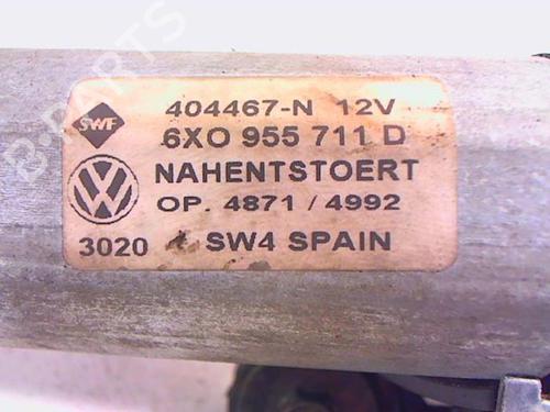 Rear wiper motor VW POLO (6N2) 1.4 | BP20433266M102 