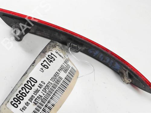 Used Rear bumper right light Rear bumper right light OPEL ASTRA J Sports Tourer (P10) 1.7 CDTI (35) (131 hp) 21237497 21237497