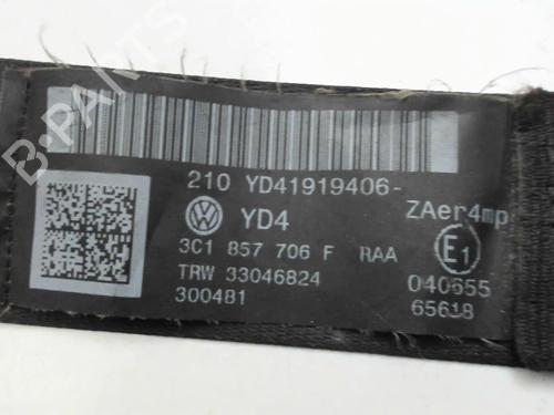 Front right belt tensioner VW PASSAT B6 (3C2) 2.0 TDI 16V | BP20440354C88 