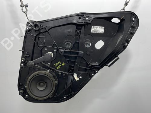 Rudehejsemekanisme Højre bagtil FORD FIESTA VI (CB1, CCN) 1.4 TDCi (70 hp) 24468325