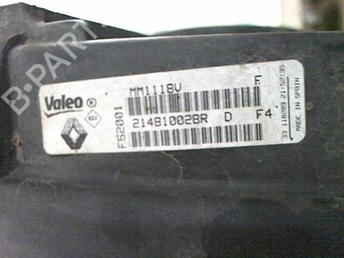 Radiator fan RENAULT MEGANE III Hatchback (BZ0/1_, B3_) 1.5 dCi (BZ0C) | BP20459584M35 