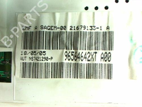 Display monitor PEUGEOT 206 Hatchback (2A/C) 1.4 i | BP21234621C48 