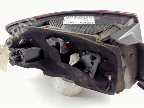 Right taillight PEUGEOT 407 (6D_) 2.0 HDi 135 (6DRHRH, 6DRHRE, 6DRHRG, 6DRHRJ) | BP20428823C35 