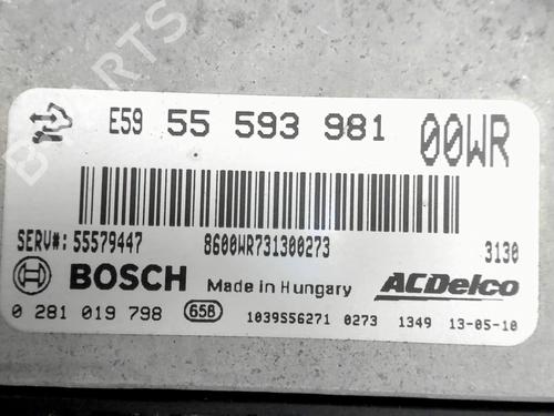 Engine control unit (ECU) OPEL CORSA D (S07) 1.3 CDTI (L08, L68) | BP30308193M57 - Image 3